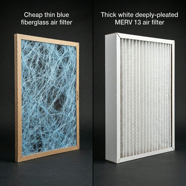 The Fiberglass Filter Scam: What Your Hardware Store Filter Actually Does