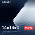14x14x4 MERV 12 Air Filter — Ironside