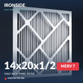 14x20x1/2 Half Inch Panel MERV 7 Air Filter — Ironside