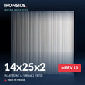 14x25x2 MERV 13 Air Filter — Ironside