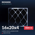 16x20x4 MERV 14 + Carbon Air Filter — Ironside
