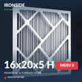 16x20x5 H MERV 8 Air Filter — Ironside