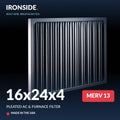 16x24x4 MERV 13 Air Filter — Ironside