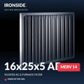16x25x5 AB MERV 14 Air Filter — Ironside