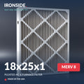 18x25x1 MERV 8 Air Filter — Ironside