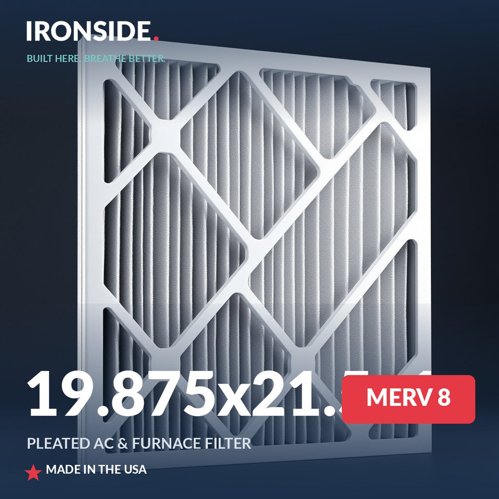 19.875x21.5x1 MERV 8 Air Filter — Ironside