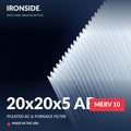 20x20x5 AB MERV 10 Air Filter — Ironside
