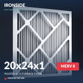 20x24x1 MERV 8 Air Filter — Ironside