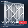 20x25x5 AB MERV 8 Air Filter — Ironside
