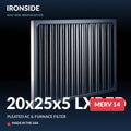 20x25x5 LXRED MERV 14 Air Filter — Ironside