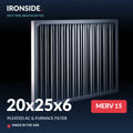 20x25x6 MERV 15 Air Filter — Ironside