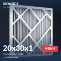 20x30x1 MERV 8 Tru Mini Pleat Air Filter — Ironside