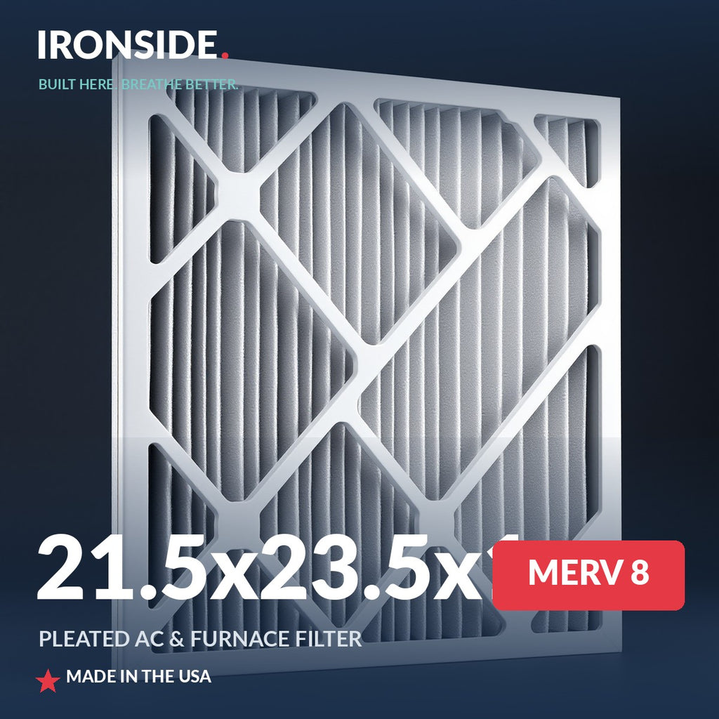 21.5x23.5x1 MERV 8 Air Filter — Ironside