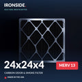 24x24x4 MERV 13 + Carbon Air Filter — Ironside