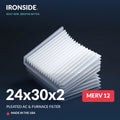 24x30x2 MERV 12 Air Filter — Ironside