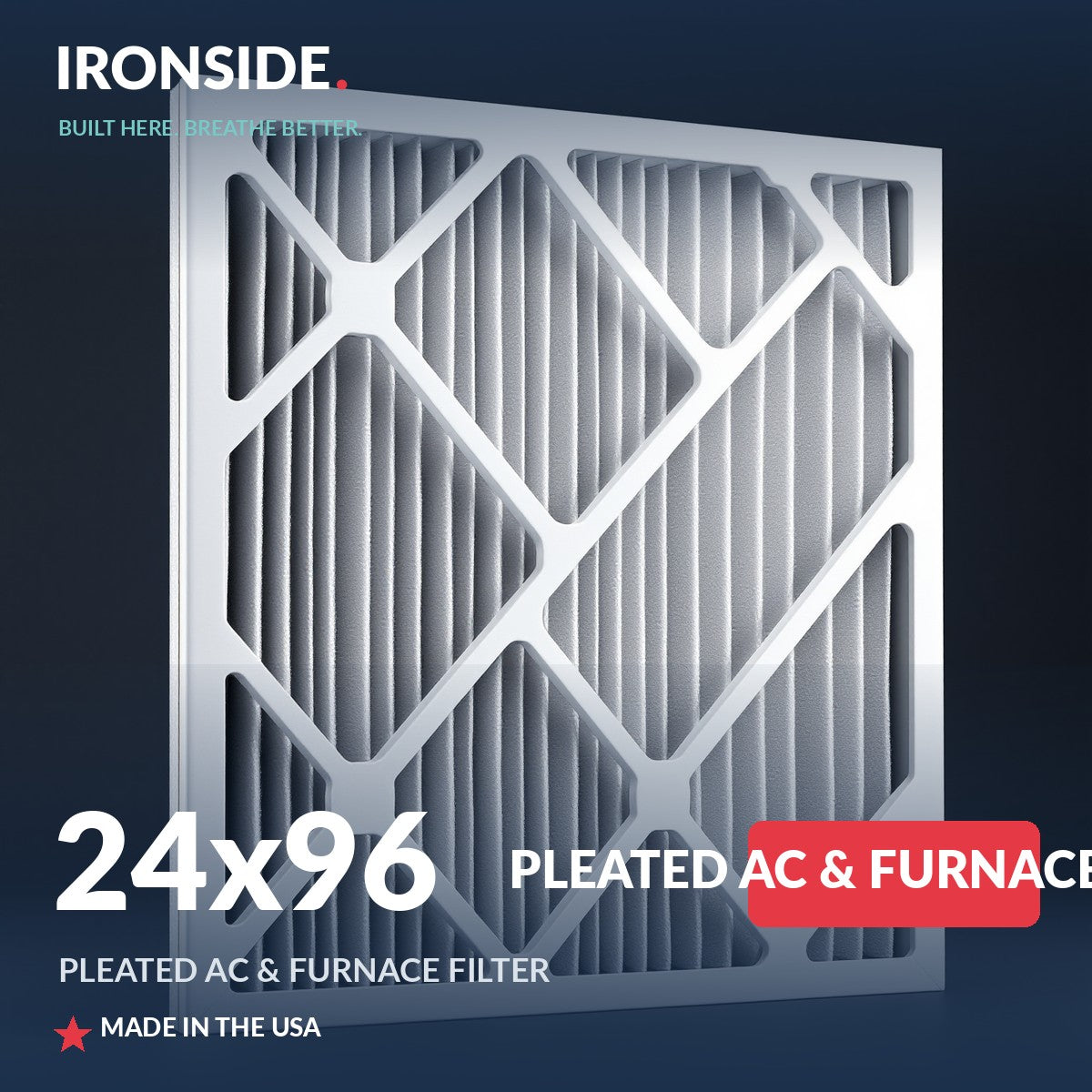 24x96 HP44 Air Filter — Ironside