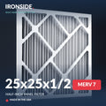 25x25x1/2 Half Inch Panel MERV 7 Air Filter — Ironside