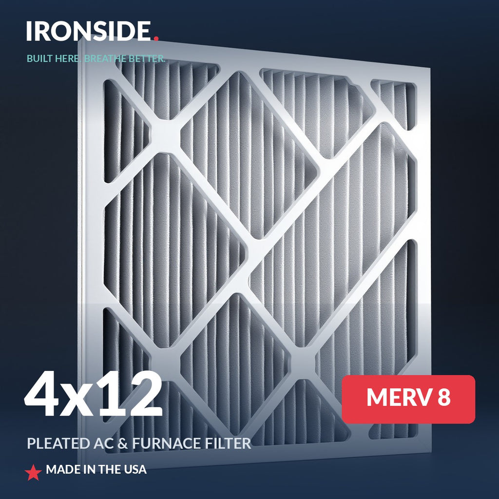 4x12 MERV 8 Air Filter — Ironside