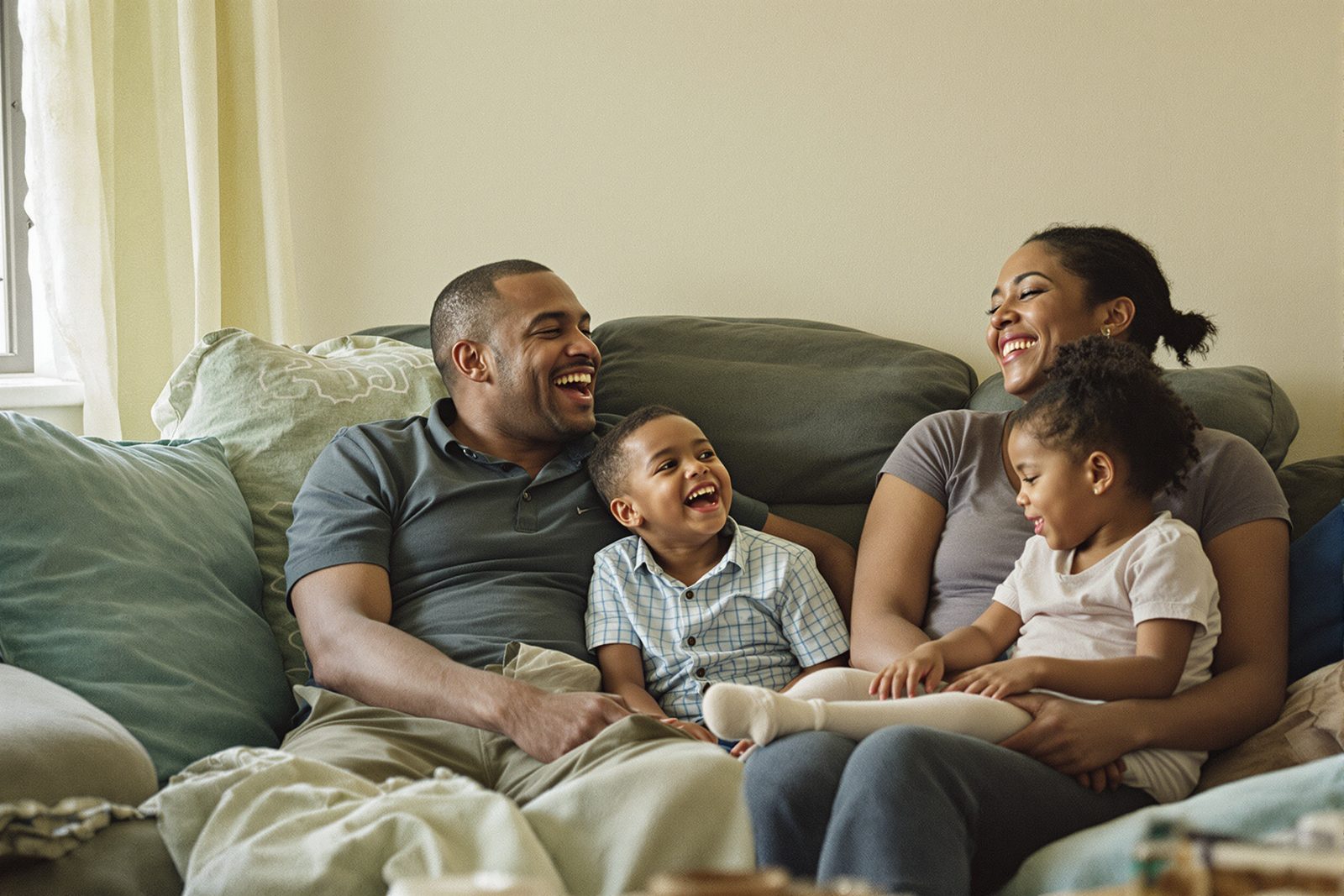 Healthy American Family