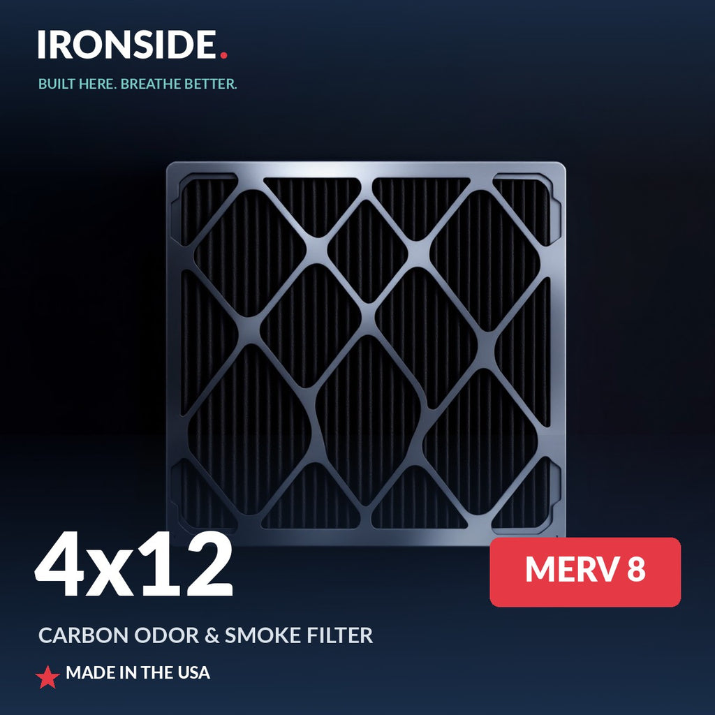 Carbon Air Vent Filters 4x12 (Register Vent Filters) — Ironside