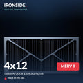 Diaper Odor Reducing Pure Carbon Air Vent Filters 4x12 (Register Vent Filters) — Ironside